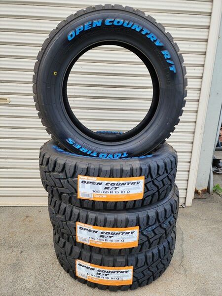 TOYO ホワイトレター OPEN CEON TRY 165/65R15 4本セット送料無料　新品