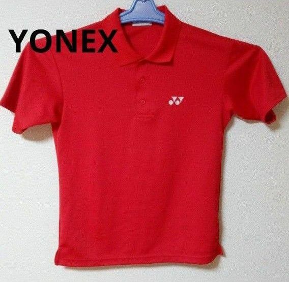 スポーツウェアテニスウェア ヨネックス ポロシャツ赤色サイズ M YONEX