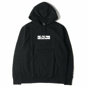 新品 OAKLEY オークリー パーカー サイズ:L 23SS fragment design ボックスロゴ スウェット HOODIE BOX LOGO ブラック フーディー コラボ