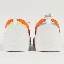 新品 Sacai サカイ スニーカー サイズ:30.0cm NIKE BLAZER LOW SACAI MAGMA ORANGE DD1877-100 ナイキ コラボ 21SS US12 シューズ 靴_画像3