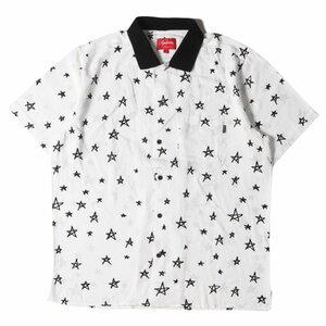 Supreme シュプリーム シャツ サイズ:L Daniel Johnston デビル グラフィック レーヨン 半袖 Devil Rayon Shirt 18SS ホワイト コラボ