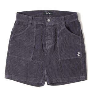 MARBLES マーブルズ ピグメントダイ加工 コーデュロイ ベイカー ショーツ PIGMENT CORDUROY SHORTS 19AW チャコール ショートパンツ M