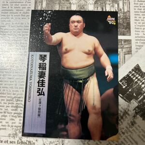 1997BBM 23 琴稲妻　佳弘　相撲カード