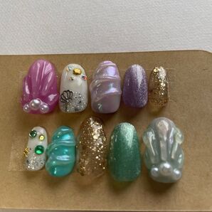 マーメイドネイル ネイルチップ