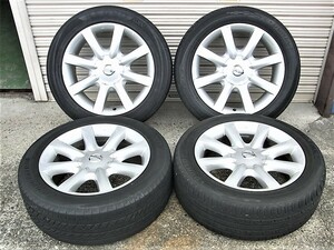 日産 純正 タイヤホイール 4本セット 225/55R18 [7.5Jx18] プレサージュ ステージアARX等に