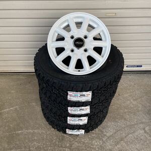 《RX1》 ヨコハマ GEOLANDER M/T G003 145/80R12 80/78N ハイゼットキャリー サンバー N-VANエブリィ　ジオランダー　ホワイト