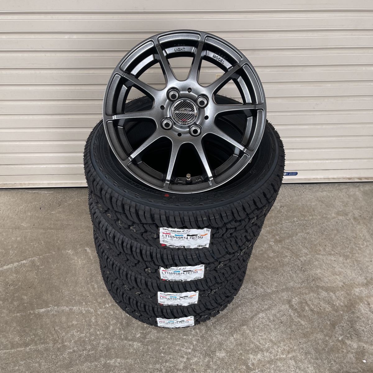 G-SPEED G-07》ヨコハマジオランダーX-AT◇LT155/65R14 78/75Q