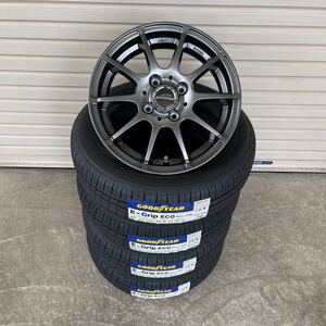 《シュナイダースタッグ》グッドイヤーEG01◆155/65R14◆NBOXタントムーヴワゴンRラパンアルトワークスデイズトコットキャンパスミライース