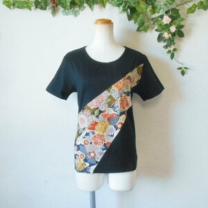  tag equipped Natural Store calof T-shirt cut and sewn M peace pattern switch lady's unused 