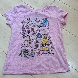 ディズニープリンセス Tシャツ サイズ100 アメリカで購入