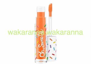  new goods MAC Mac ×kyaro line *daua- collaboration limited goods o-,s we tea lip color banana muffin lip lipstick unopened orange 