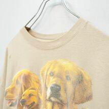 USA VINTAGE DOG PRINT DESIGN T SHIRT/アメリカ古着わんこプリントデザインTシャツ_画像6