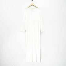 USA VINTAGE CROCHET DESIGN SUMMER KNIT LONG CARDIGAN/アメリカ古着鍵編みデザインサマーニットロングカーディガン_画像5