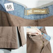 USA VINTAGE GREEN COAST LINEN EASY PANTS/アメリカ古着リネンイージーパンツ_画像10