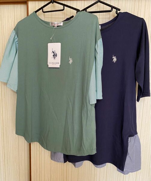 しまむら　US POLO ASSN. トップス2点セット　M 未使用　ユーエスポロアッスン