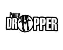 送料無料♪ Panty dropper ステッカー 【赤色】お得2枚セット JDM USDM US BMX skateboard jet ski アメ車 旧車 世田谷ベース_画像2