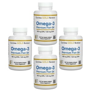  price decline * domestic . distribution *4 pieces .. made Omega 3 100 bead time limit length 25/3 EPA DHA premium CGN fish oil fish oil 3 series California Gold 