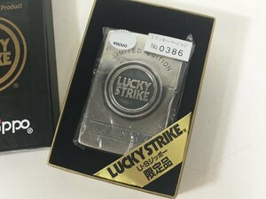 ZIPPO ジッポー ライター LUCKY STRIKE ラッキーストライク トリッキーバージョン 限定品 未開封