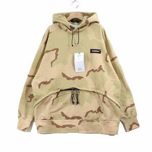 UNDERCOVER × EASTPACK アンダーカバー イーストパック 22SS 迷彩 パーカー 4 ベージュ