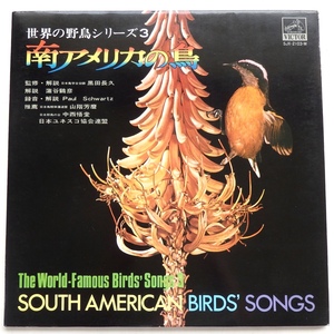 LP 世界の野鳥シリーズ 南アフリカの鳥 SJX-2103-M 黒田長久 蒲谷鶴彦