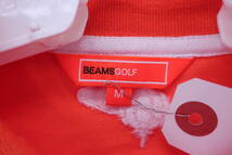 【感謝セール】【美品】BEAMS GOLF(ビームスゴルフ) ノースリーブポロシャツ オレンジ レディース M ゴルフウェア 2305-0245 中古_画像3