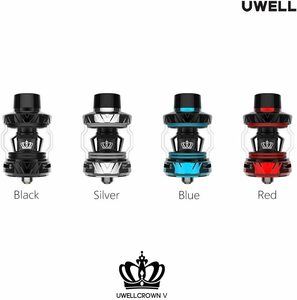 VAPE　UWELL CROWN V TANK (CRC VERSION) TANK アトマイザー SILVER　未使用・新品 BOX