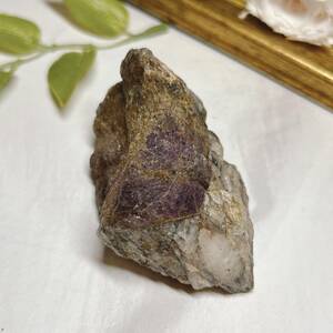 【E6097】紫石＊パープライト＊顔料＊ナミビア＊原石＊天然石＊鉱物＊Purprite