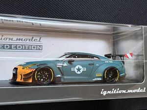 イグニッションモデル IG2557 1/43 LB-WORKS GT-R R35 type 2 With Engine 限定