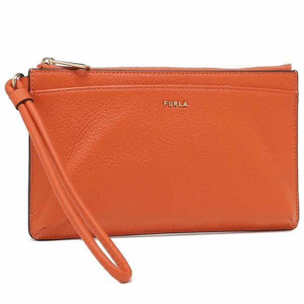 フルラ ポーチ バビロン Sサイズ クラッチバッグ オレンジ レディース FURLA WE00141 HSF000 TNG00