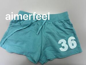 【期間限定値下げ970円→900円】【美品・着2】aimerfeel 綿100% ショートパンツ　Mサイズ