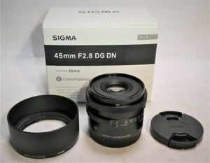 SIGMA (シグマ) Contemporary 45mm F2.8 DG DN 