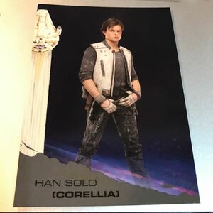 2018 topps スターウォーズ solo ハンソロ 29 ブラック