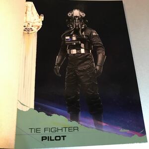 2018 topps スターウォーズ solo ハンソロ TIE FIGHTER PILOT シルバー