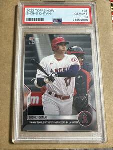 2022 topps now 大谷翔平　PSA10