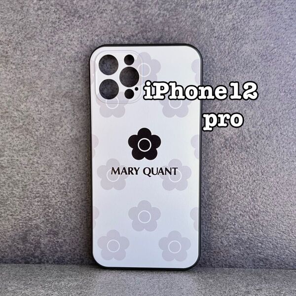 iPhone12pro マリークワント デイジー柄 モバイルケース