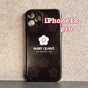 iPhone12pro マリークワント デイジー柄 モバイルケース 