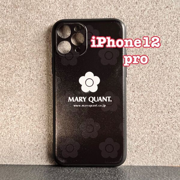 iPhone12pro マリークワント デイジー柄 モバイルケース