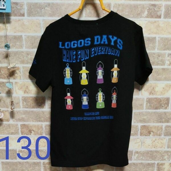 【お値下げ】【新品未使用】１３０ LOGOS　DAYS　ロゴスTシャツ キッズ　