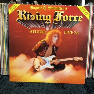 ☆【 '85 国内】12★Yngwie J. Malmsteen's Rising Force - Studio / Live '85 ☆洗浄済み☆