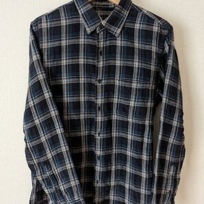 チェックシャツ 無印良品