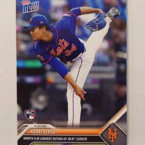 topps now 千賀滉大 ニューヨーク・メッツ #385 MLB トップスナウ 福岡ソフトバンクホークス ルーキーカード 17