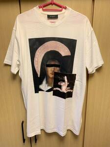 正規 13AW GIVENCHY ジバンシー ジバンシィ マリア プリント Tシャツ 白 XS 13J 7497 737