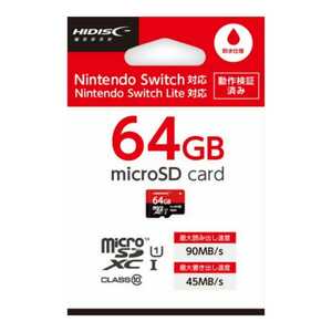新品：HIDISC microSDXCカード 64GB class10　