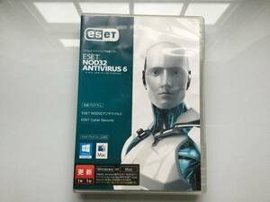 ESET NOD32 ANTIVIRUS 6 @更新専用版1年1台@ パッケージ一式 Windows or Mac 対応 