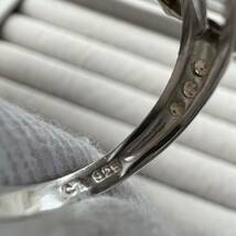 【高級】イタリア製　18K バタフライ　silver ネックレス　リング　セット　指輪　まとめ　スモーキークォーツ_画像7