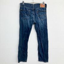 Levi's 505 デニムパンツ W34 リーバイス レギュラーフィット インディゴ 古着卸 アメリカ仕入 2306-148_画像5