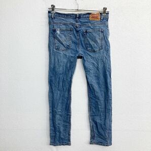 Levi's 502 デニムパンツ W33 リーバイス ウィメンズ レギュラー テーパー ブルー 古着卸 アメリカ仕入 2306-528の画像6