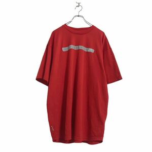 NIKE 半袖 ロゴ Tシャツ 2XL レッド ナイキ ビッグサイズ ドライフィット スポーツ 古着卸 アメリカ仕入 a506-6333