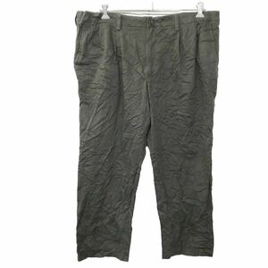 DOCKERS チノパン W42 ドッカーズ ビッグサイズ ダークグレー 古着卸 アメリカ仕入 2306-1057