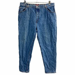 Levi's 550 デニムパンツ W39 リーバイス ウィメンズ リラックスフィット ビッグサイズ ブルー メキシコ製 古着卸 アメリカ仕入 2306-563